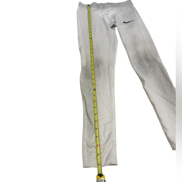 Nike Men’s White Leggings Tight Fit - Picture 5 of 6